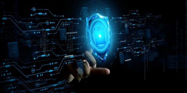 concepto de ciberseguridad inicio de sesión Seguridad de la información de identificación del usuario