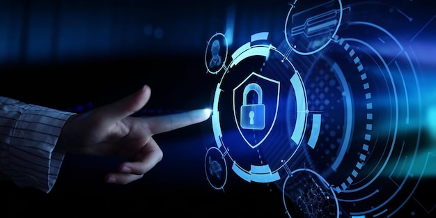 concepto de ciberseguridad privacidad del usuario seguridad y encriptación acceso seguro a internet tecnología futura
