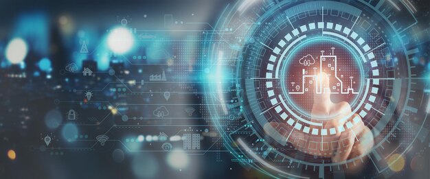 Concepto de ciudad inteligente Utilización de la infraestructura digital para crear soluciones eficientes y sostenibles para el transporte, la gestión de residuos energéticos, la comunicación y otros servicios mediante el uso de análisis de datos