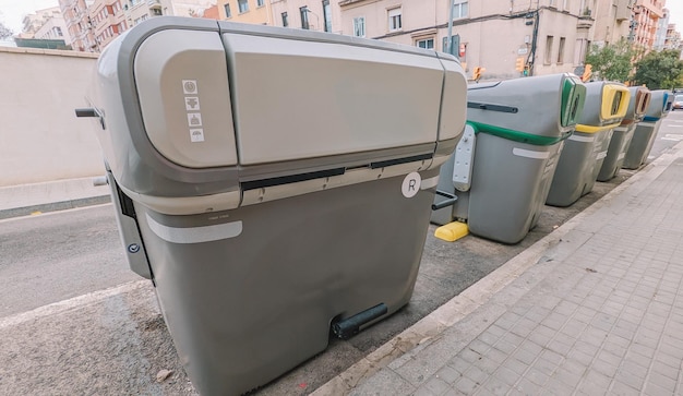 concepto de clasificación de basura