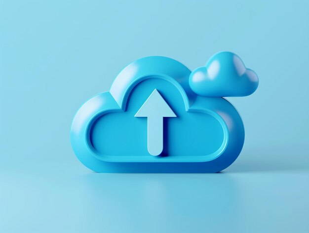 El concepto de computación en la nube de la base de datos de almacenamiento de datos de carga en la nube