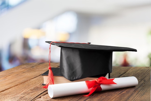 Concepto de conocimiento de educación de grado universitario académico