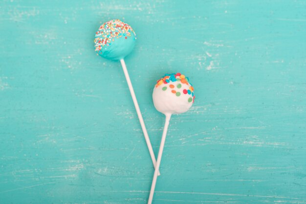 Concepto creativo cake pop