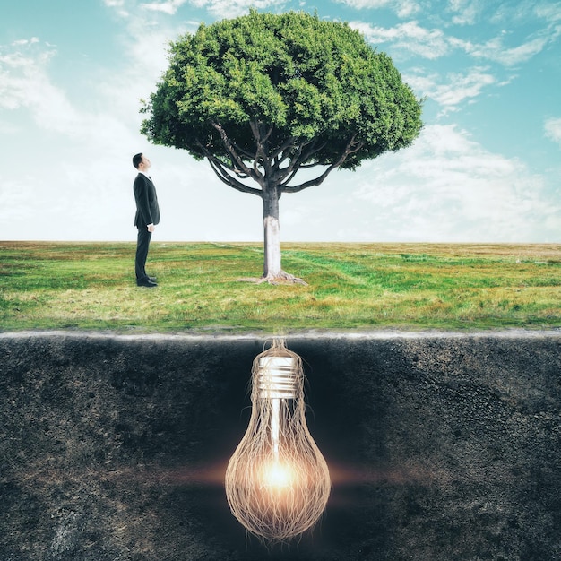 Concepto de crecimiento e innovación