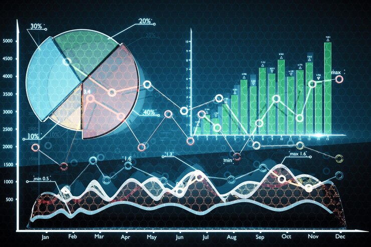 Foto concepto de crecimiento financiero