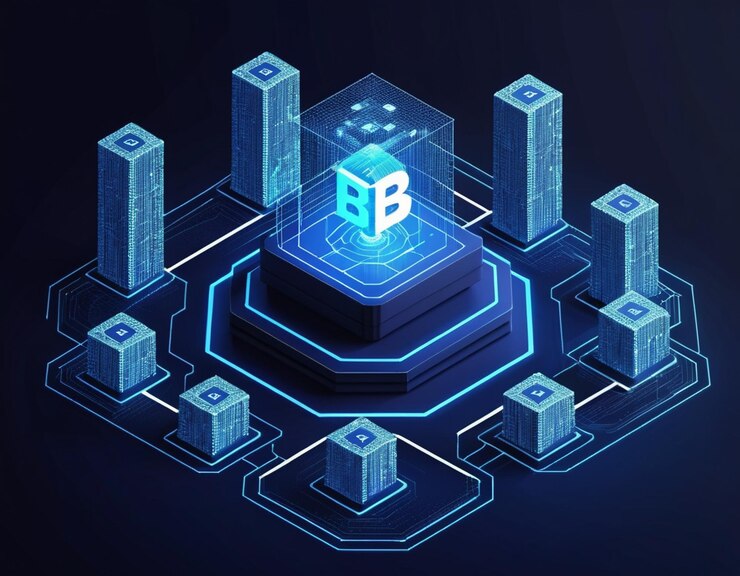 Foto concepto de criptomoneda