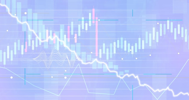 Concepto de crisis económica. Propagación en el mundo, la economía está abajo. ilustración 3d
