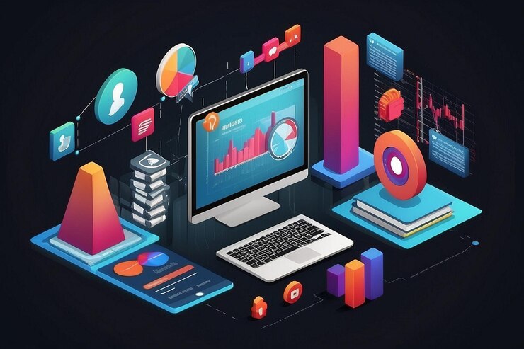 Foto concepto de desarrollo de software de sitio web sitio de diseño web y aplicación móvil en prueba de portátil
