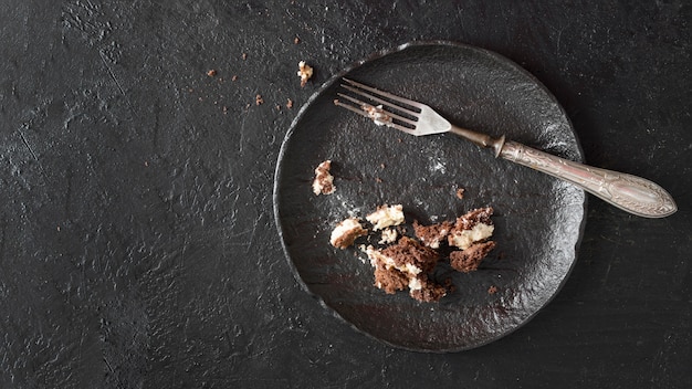 Foto concepto de desperdicio de alimentos