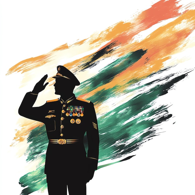 El concepto del día del ejército de la India
