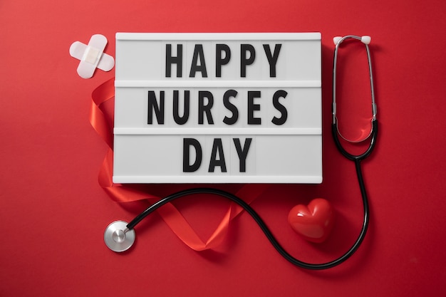 Foto concepto del día internacional de enfermeras
