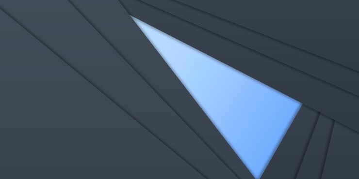 Foto concepto de diseño de fondo de corte de papel azul y gris