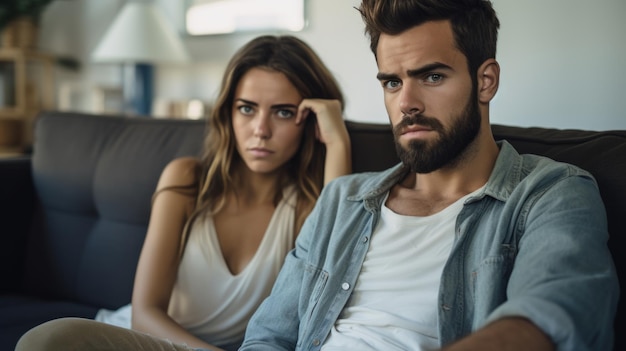 Concepto de divorcio desacuerdo relación problemas malentendido en la familia Conflictos