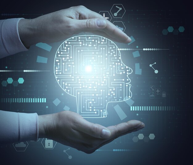 El concepto de enseñar a la inteligencia artificial a varias tareas que reemplazan el trabajo mental humano