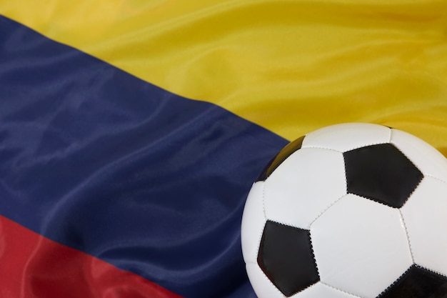 Concepto de equipo nacional de fútbol colombiano