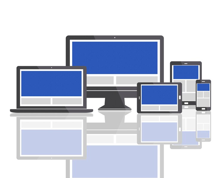 Foto concepto de espacio de copia de plantilla de diseño web