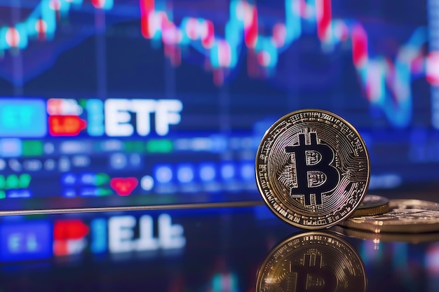 El concepto de ETF de bitcoin generado por la IA