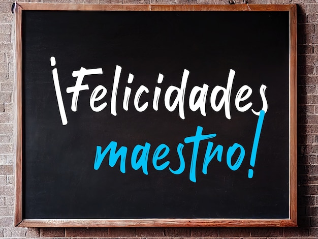 Concepto de felicitación del día del maestro.