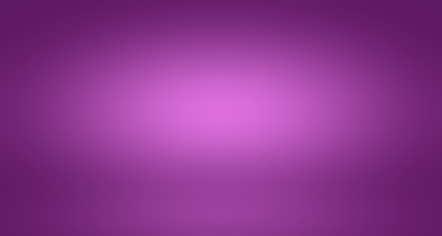 Concepto de fondo de estudio Fondo de sala de estudio púrpura degradado ligero vacío abstracto para producto