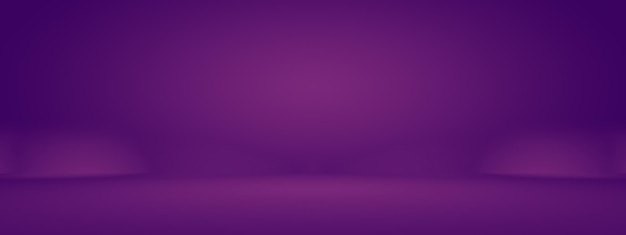 Concepto de fondo de estudio Fondo de sala de estudio púrpura degradado de luz vacío abstracto para producto