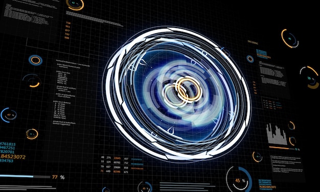 Concepto de futuro y tecnología