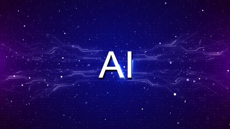 Concepto de IA Inteligencia artificial digital y aprendizaje automático