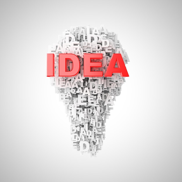 concepto de idea