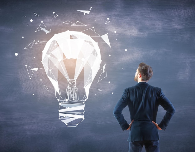 Concepto de ideas de tecnología