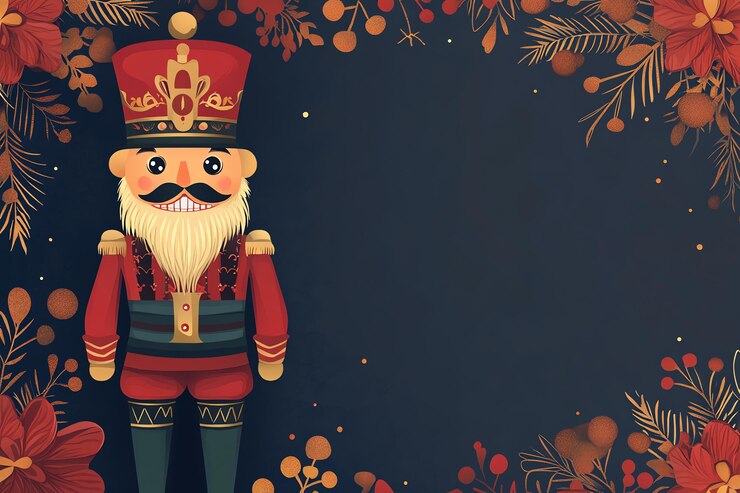 Foto el concepto indio de cascanueces para tarjetas de felicitación