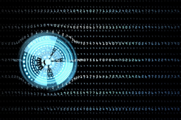 Concepto de informática e innovación.