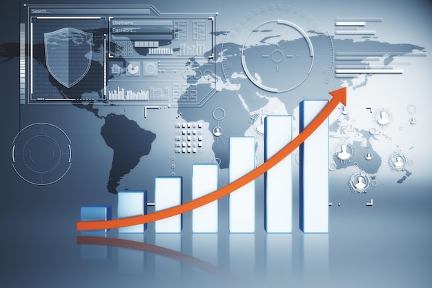 Concepto de innovación y finanzas empresariales internacionales