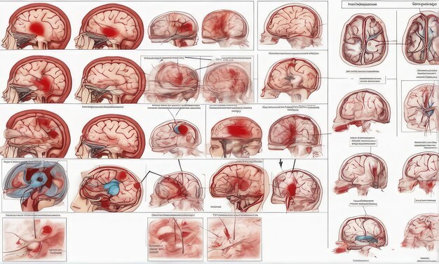 El concepto de inteligencia artificial (IA), cerebro robótico, desarrollo de ideas, tecnología futurista.