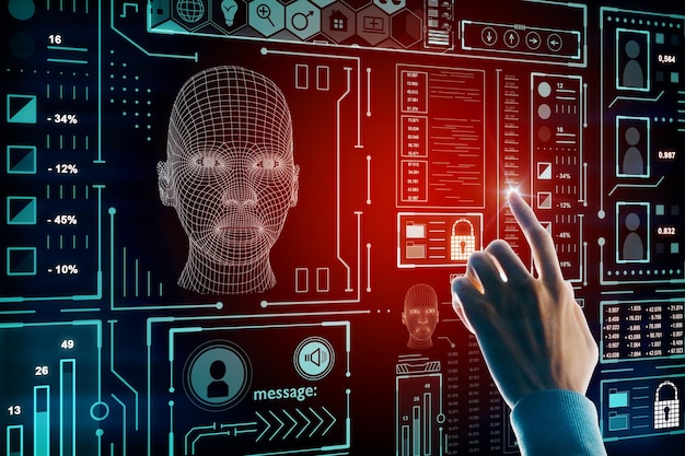 Concepto de inteligencia artificial y robótica