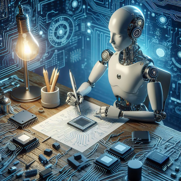 Concepto de inteligencia artificial