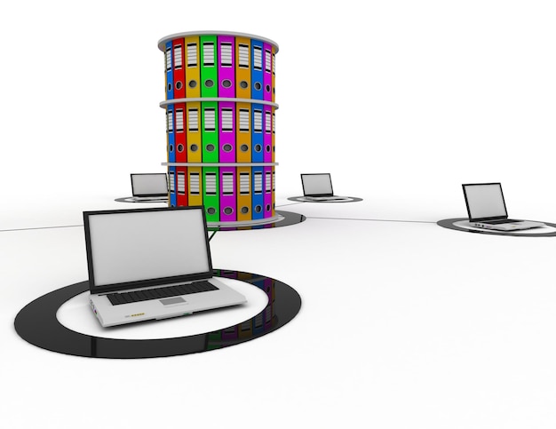 Concepto de internet de base de datos