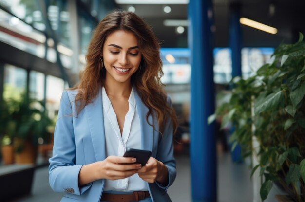 Foto concepto de jefe o empleado de una persona de negocios