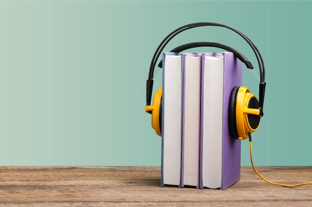 Concepto de libro de audio