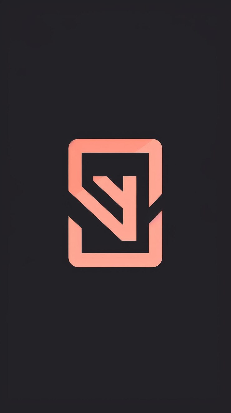 Foto concepto de logotipo de diseño geométrico abstracto
