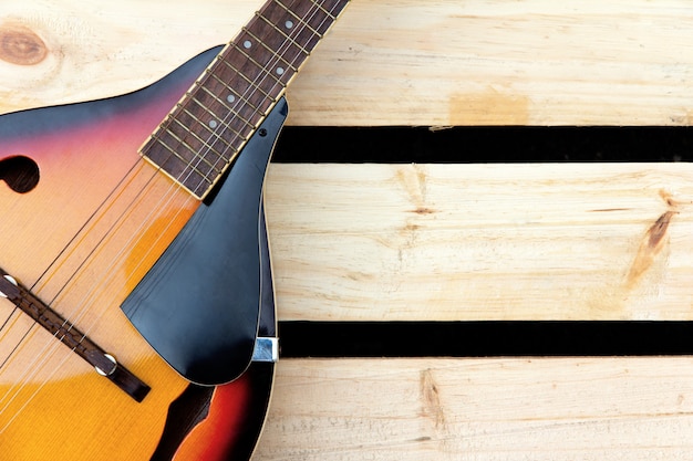 Concepto de mandolina