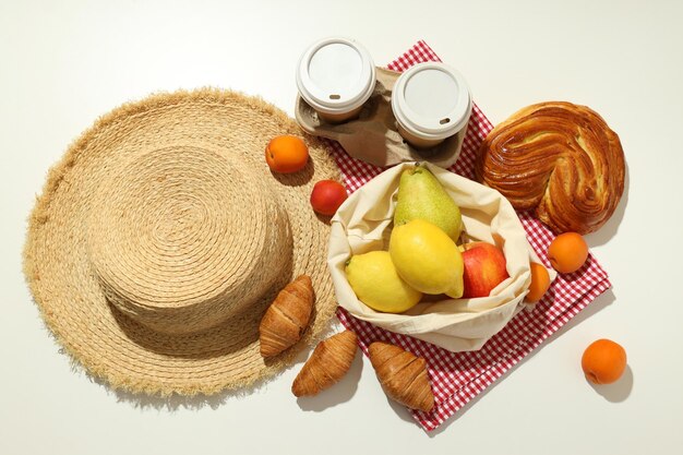 Concepto de maravilloso día de picnic