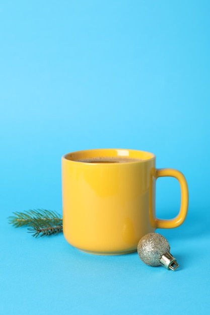 Concepto de Navidad y Feliz Año Nuevo Café de Navidad