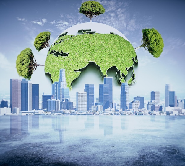 concepto de negocio ecológico