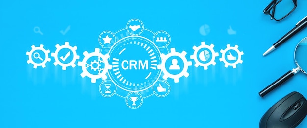 Concepto de negocio de gestión de la relación con el cliente (CRM)