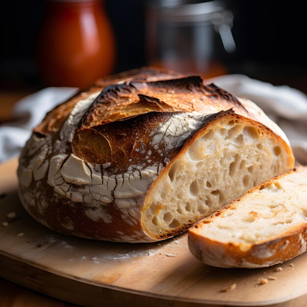 El concepto de pan de lechuga artesanal Ai