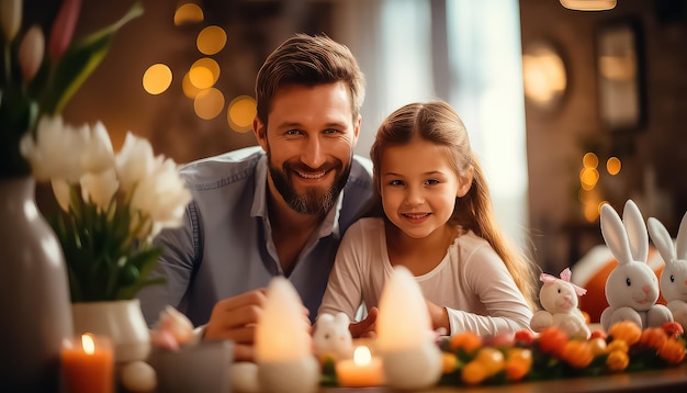 El concepto de la Pascua de la Familia Celebrándola Juntos