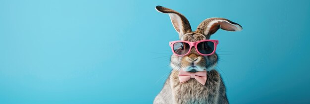 El concepto de Pascua que es una fiesta divertida celebración de animales generativo Ai