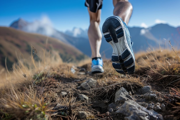 Concepto de paseo por el campo de tenis