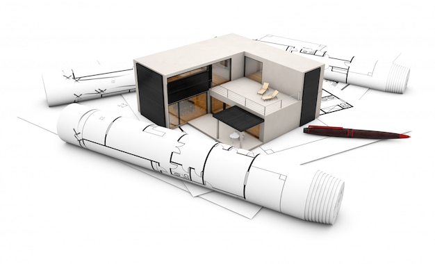 Foto concepto de proyecto plan