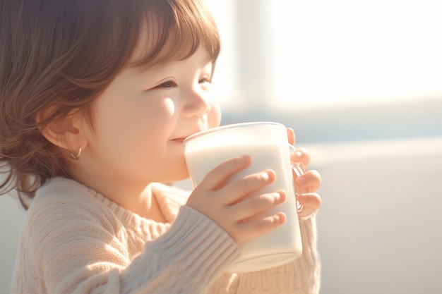 El concepto de que beber leche aumenta el crecimiento de la estatura del niño