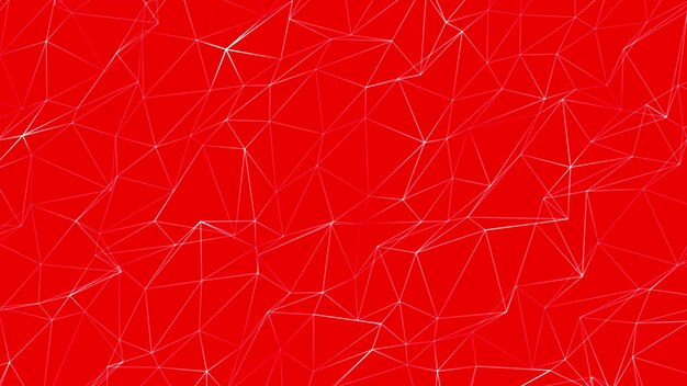 Concepto de red de fondo del plexo abstracto